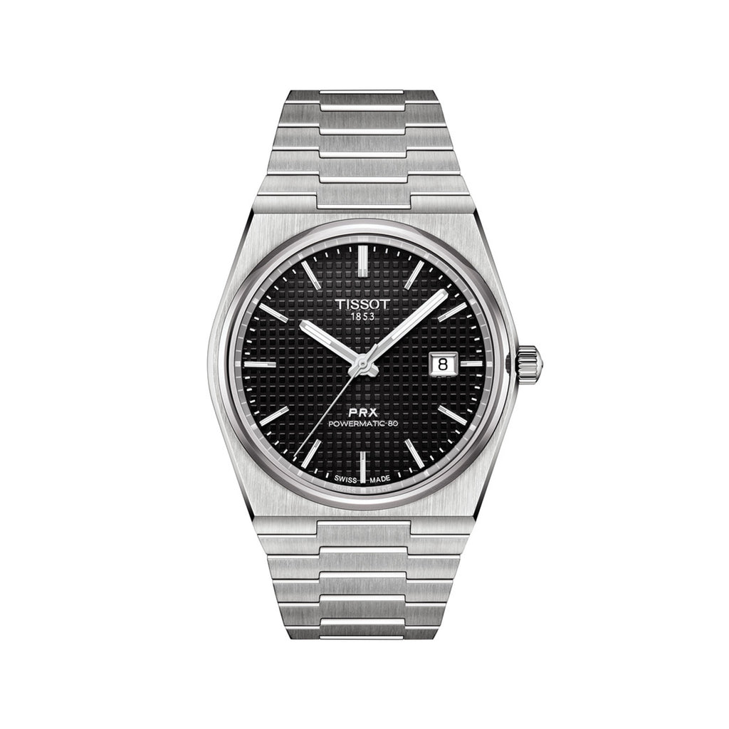 Tissot PRX Powermatic 80 svart 40 mm