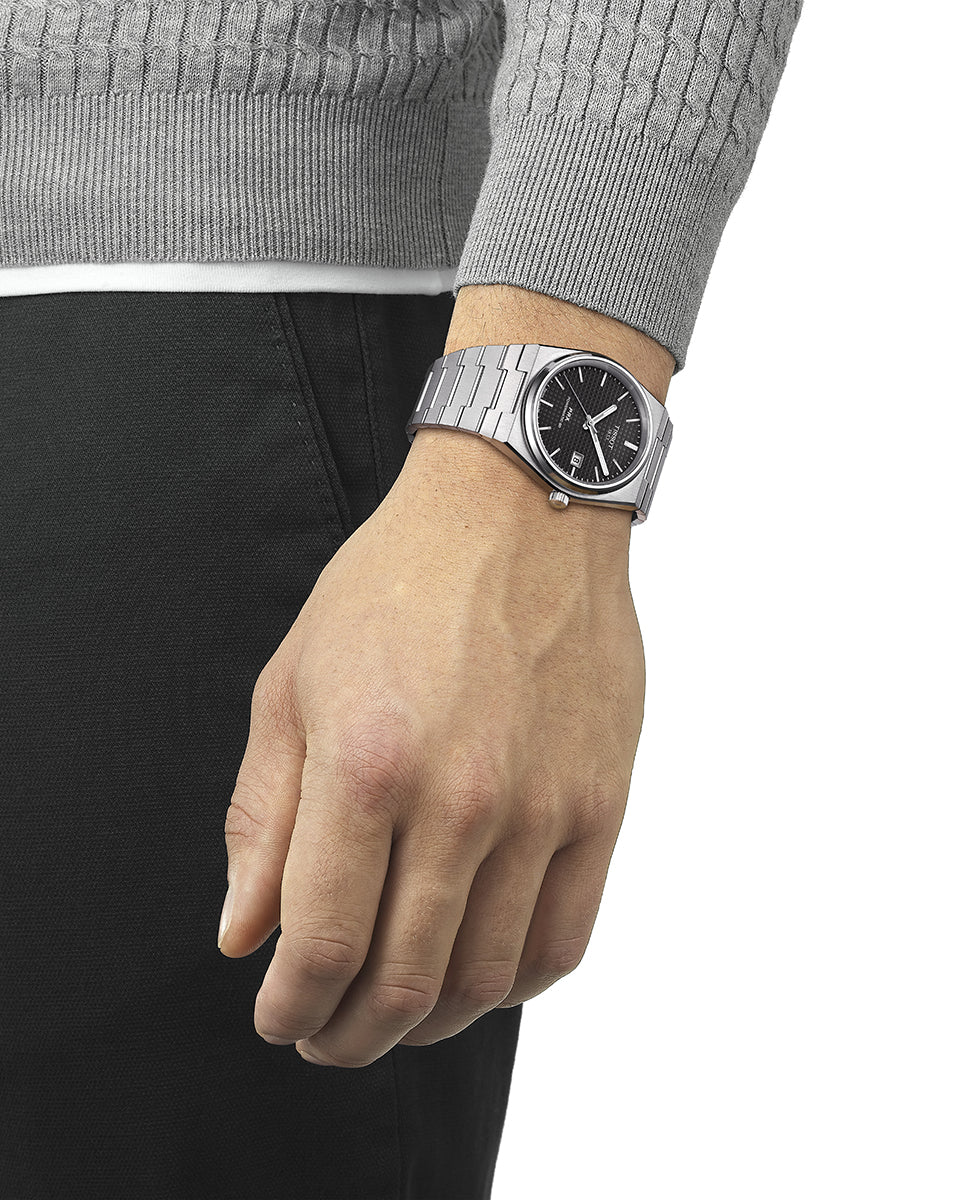 Tissot PRX Powermatic 80 svart 40 mm